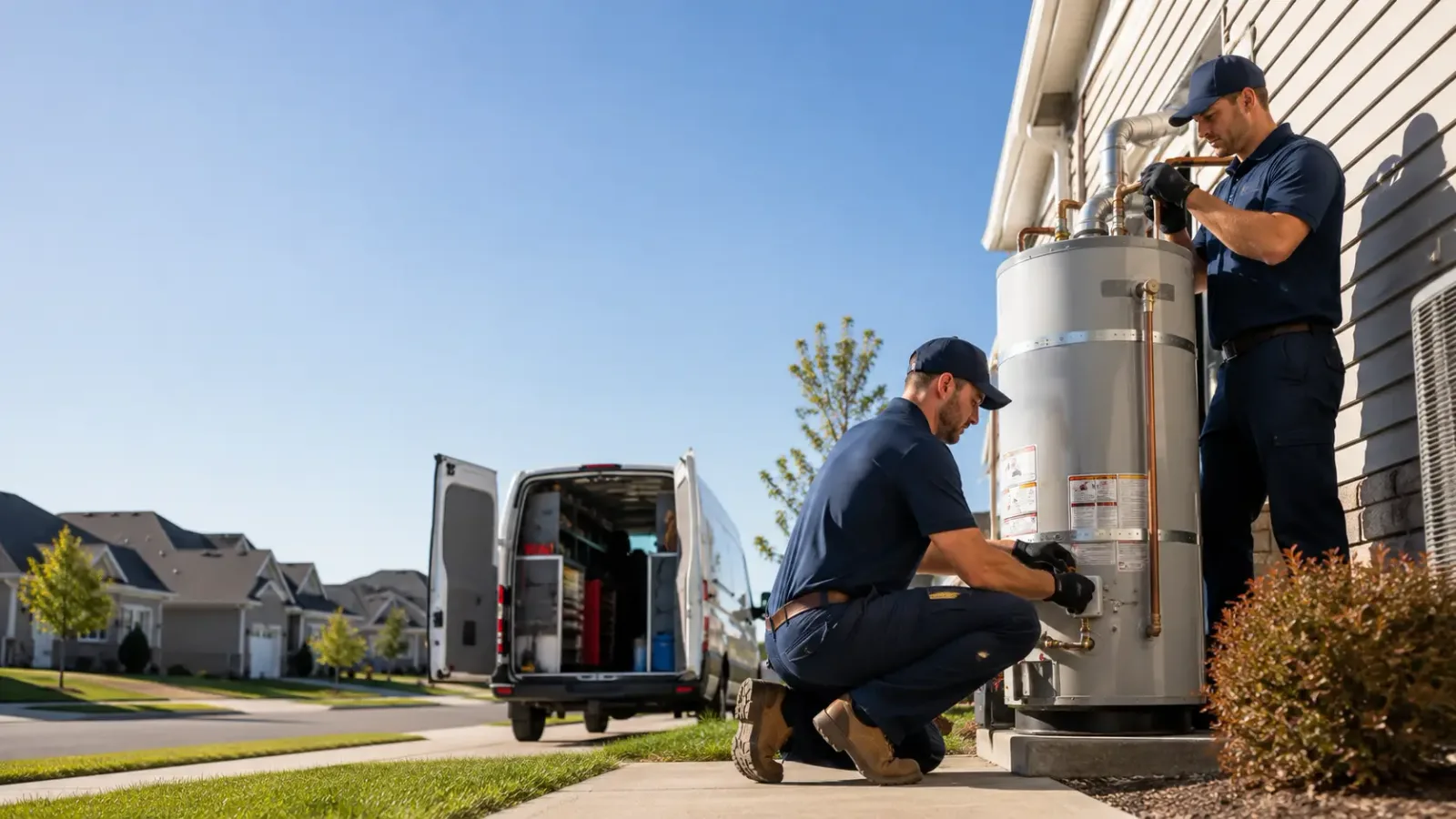 Water Heater Installation in Andover, IA